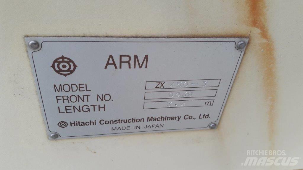 Hitachi ZX 450-3 シャーシ及びサスペンション