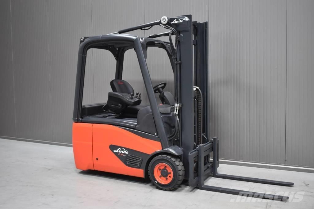 Linde E 16-02 バッテリーフォークリフト