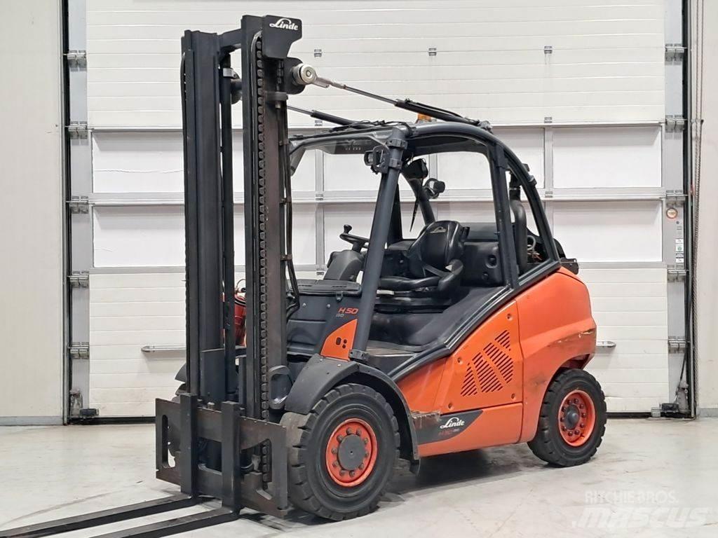 Linde H50T-02 LPGフォークリフト