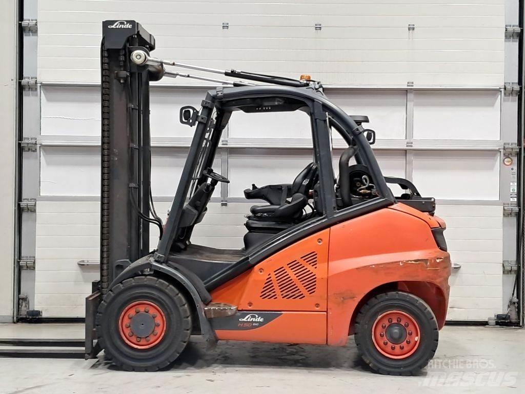 Linde H50T-02 LPGフォークリフト