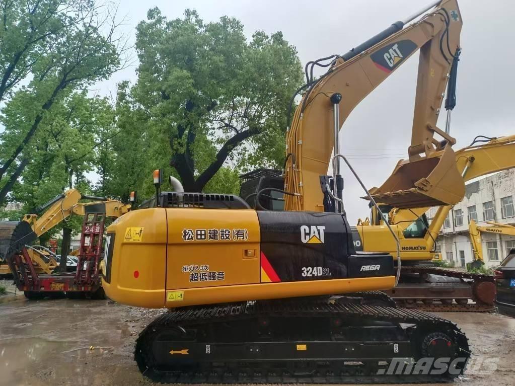 CAT 324 D 中型油圧ショベル 7ｔ-12ｔ（ユンボ・パワーショベル・バックホー）