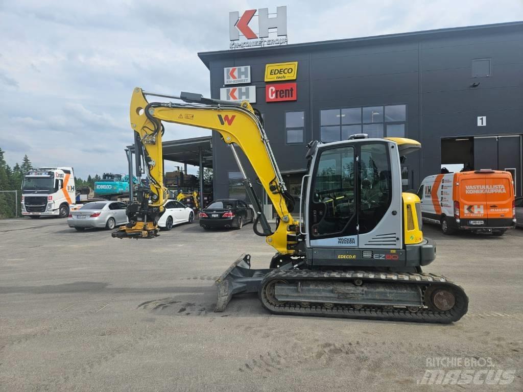 Wacker Neuson EZ 80 中型油圧ショベル 7ｔ-12ｔ（ユンボ・パワーショベル・バックホー）