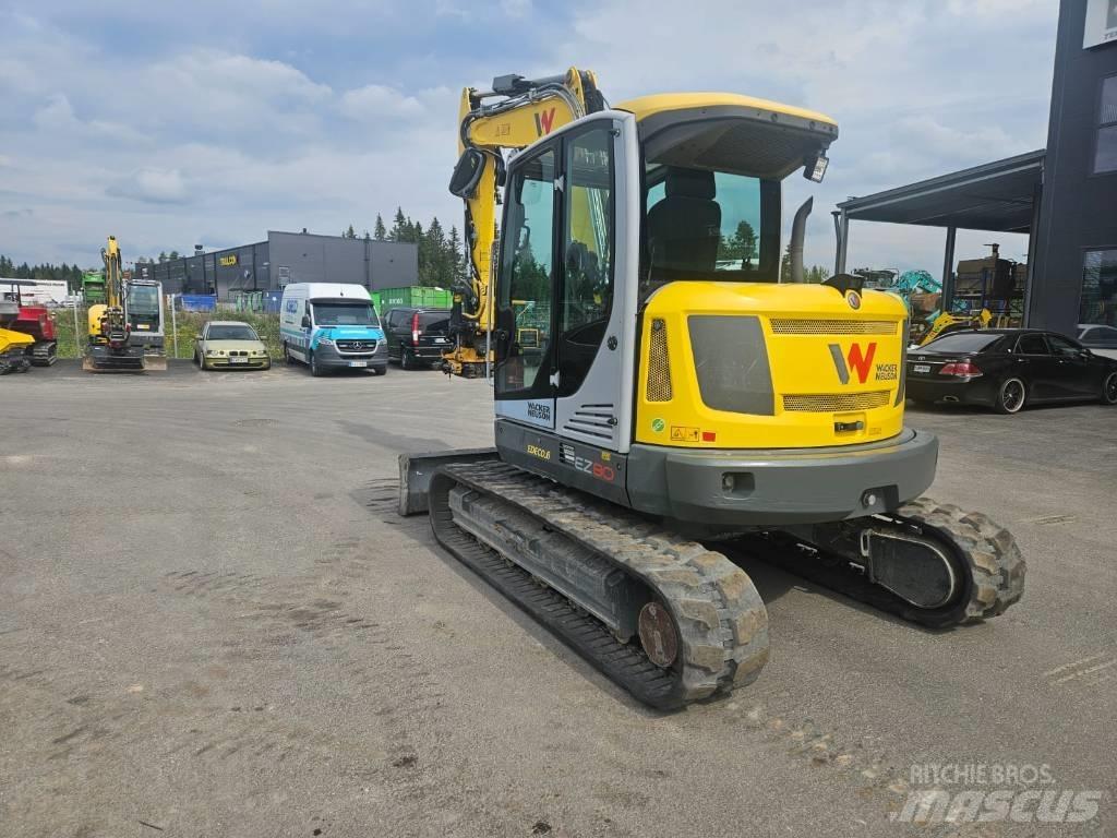 Wacker Neuson EZ 80 中型油圧ショベル 7ｔ-12ｔ（ユンボ・パワーショベル・バックホー）