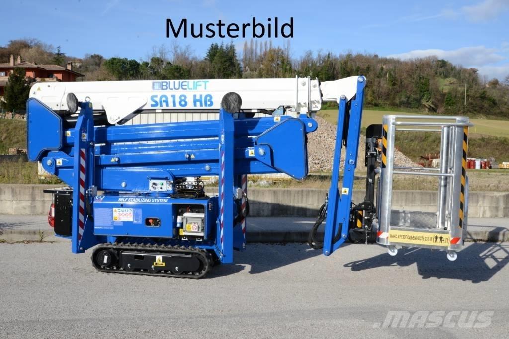 Bluelift SA 18 HB 小型自走式ブームリフト