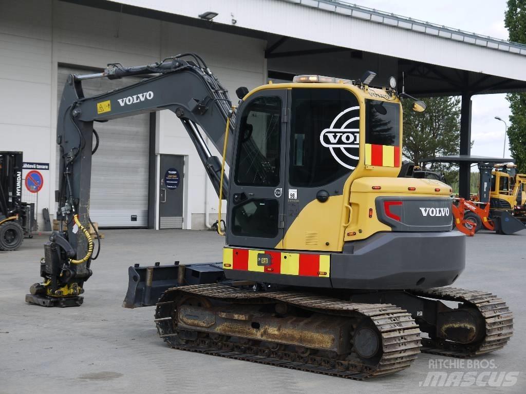 Volvo ECR 88 D 中型油圧ショベル 7ｔ-12ｔ（ユンボ・パワーショベル・バックホー）