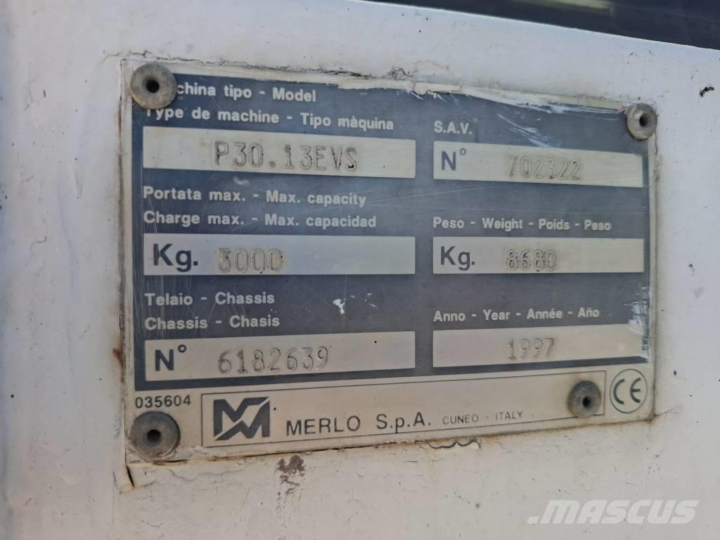 Merlo P 30.13 EVS ブレーキ