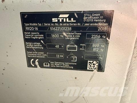 Still RX20-16 バッテリーフォークリフト