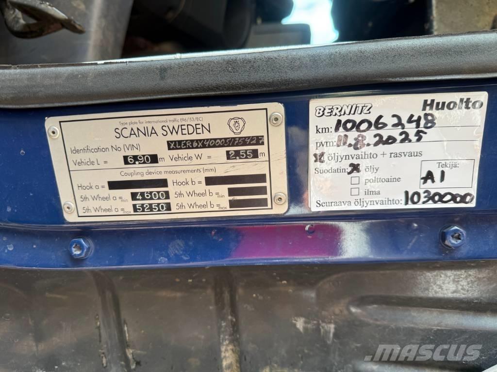 Scania R 620 中古トラクターヘッド | トレーラーヘッド