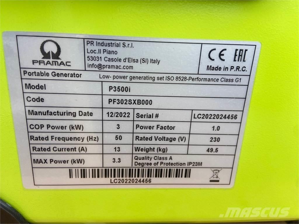 Pramac P3500i その他の発電機