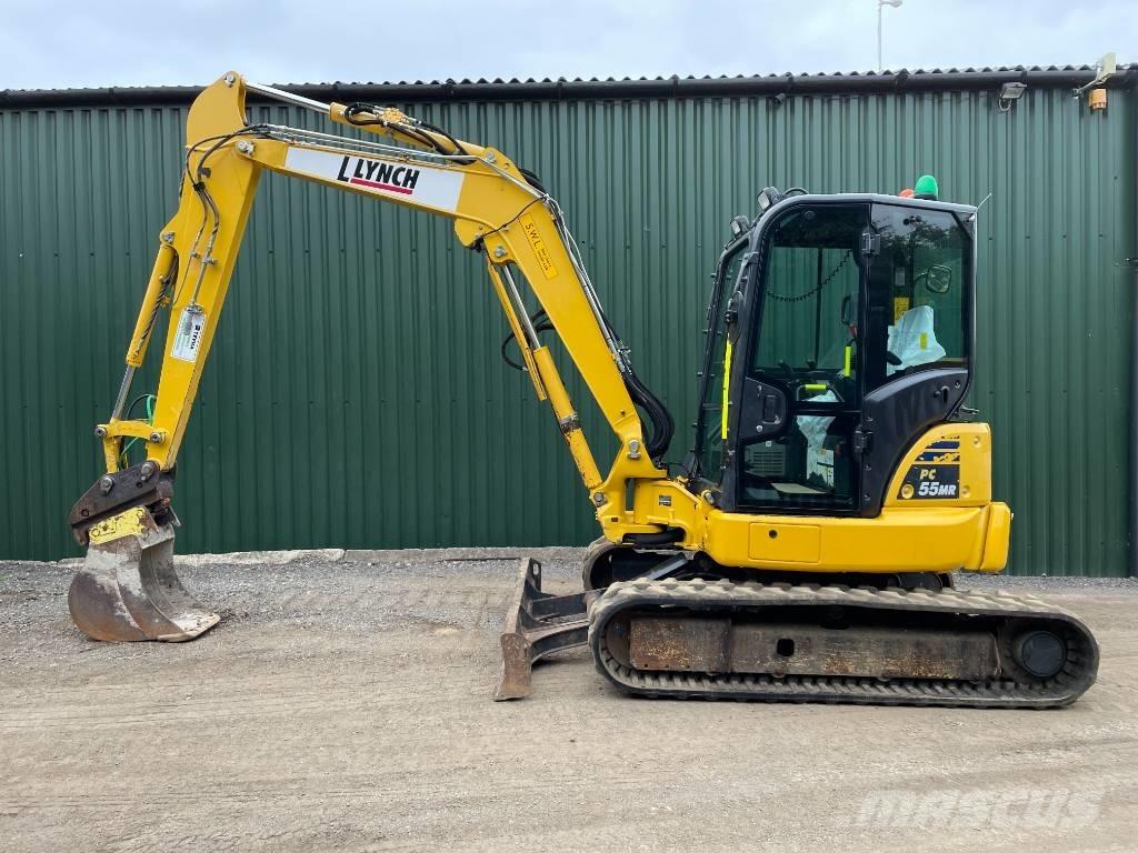 Komatsu PC 55 MR-5E0 ミニ油圧ショベル 7t以下（ミニユンボ・ミニディガー）