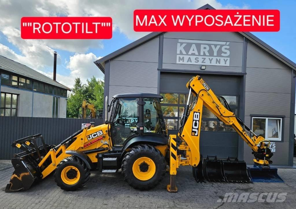 JCB 3 CX Contractor バックホーローダー