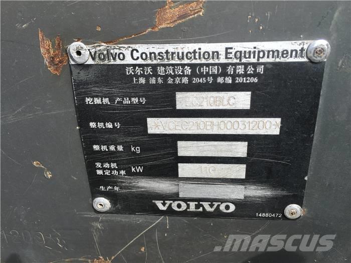 Volvo EC 210 B LC 大型油圧ショベル12t以上（パワーショベル・ユンボ）
