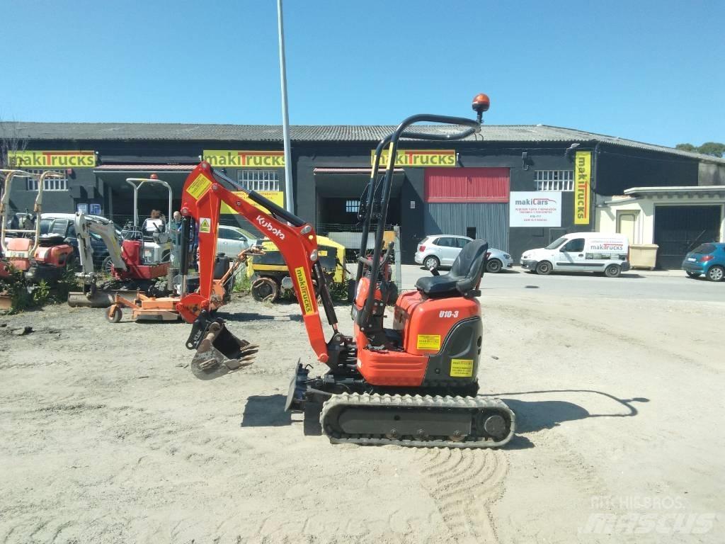 Kubota U 10-3 ミニ油圧ショベル 7t以下（ミニユンボ・ミニディガー）