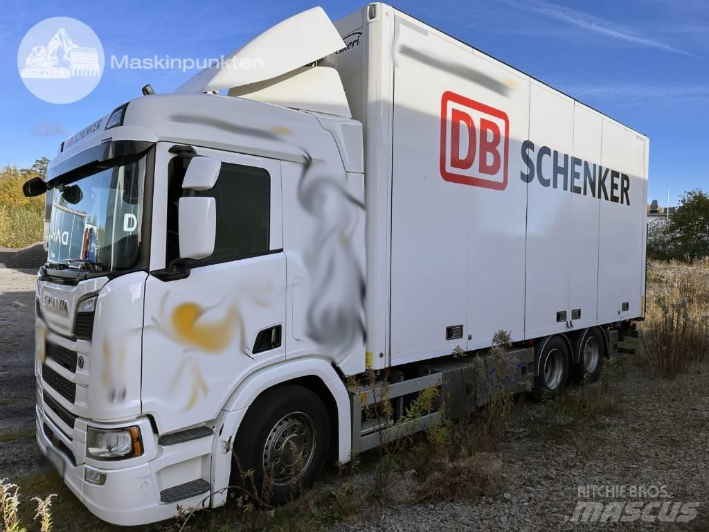 Scania R 580 ボックスボディー、ウイング、箱車