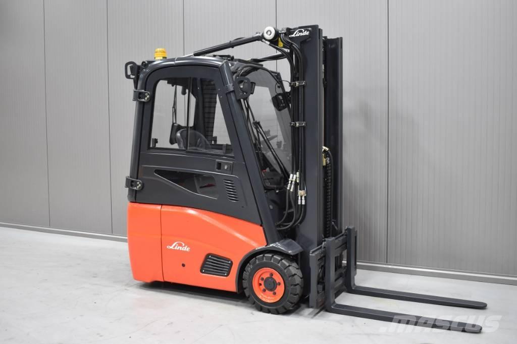 Linde E 15 - 01 バッテリーフォークリフト