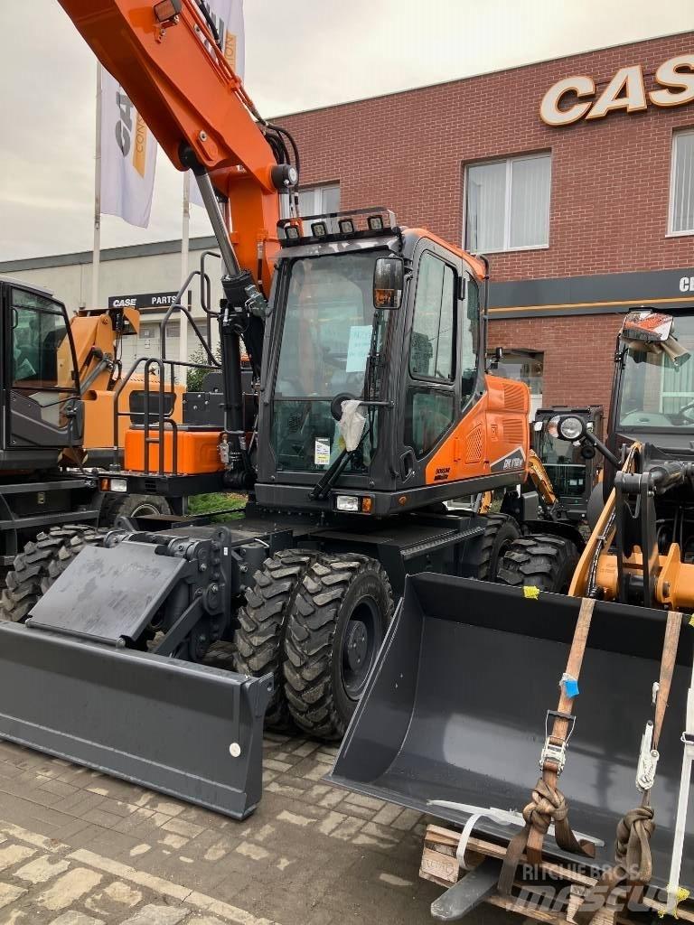 Doosan DX 170 W-7 ホイール式油圧ショベル（パワーショベル・ユンボ・バックホー）