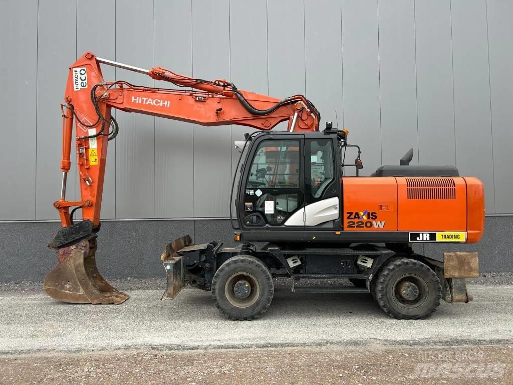 Hitachi ZX220W-5B ホイール式油圧ショベル（パワーショベル・ユンボ・バックホー）