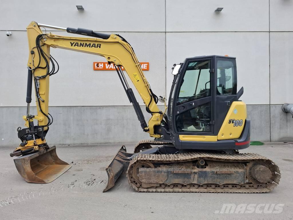 Yanmar SV 100-2A 中型油圧ショベル 7ｔ-12ｔ（ユンボ・パワーショベル・バックホー）