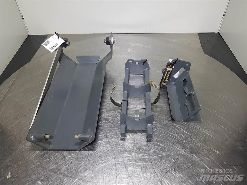 Liebherr L 546 シャーシ及びサスペンション