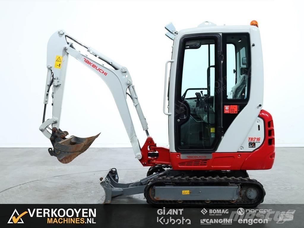 Takeuchi TB216 ミニ油圧ショベル 7t以下（ミニユンボ・ミニディガー）
