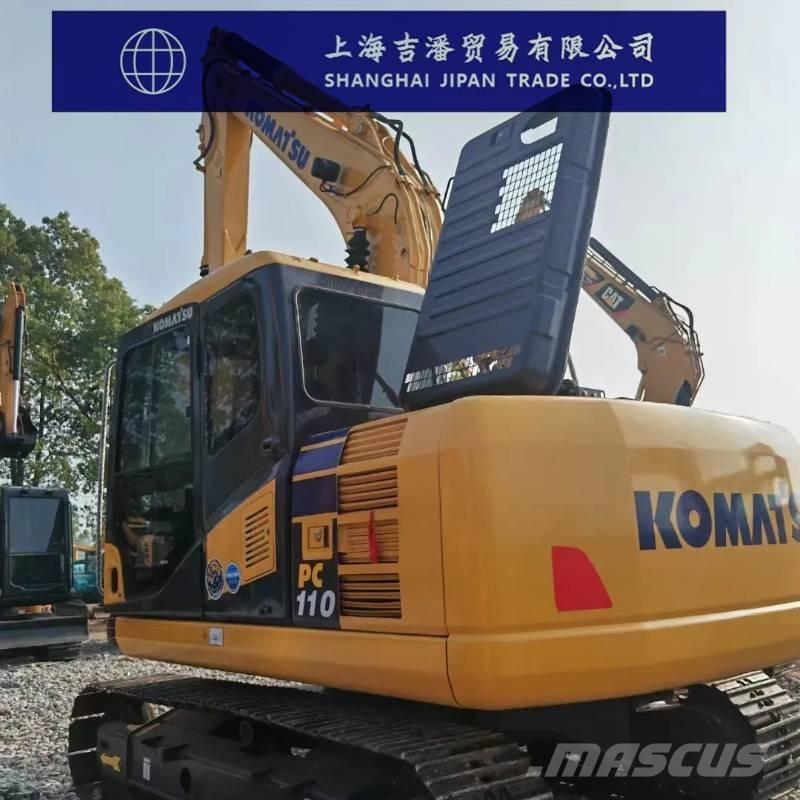 Komatsu PC 110 中型油圧ショベル 7ｔ-12ｔ（ユンボ・パワーショベル・バックホー）
