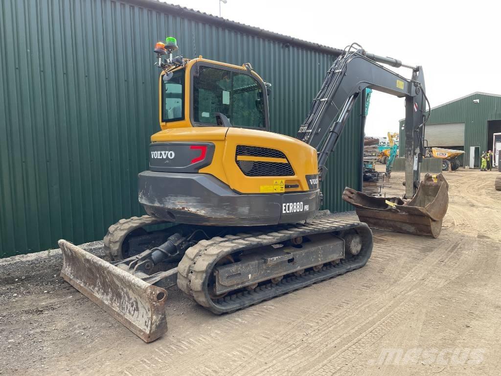 Volvo ECR 88 D PRO 中型油圧ショベル 7ｔ-12ｔ（ユンボ・パワーショベル・バックホー）