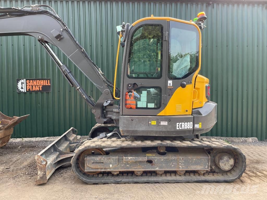 Volvo ECR 88 D PRO 中型油圧ショベル 7ｔ-12ｔ（ユンボ・パワーショベル・バックホー）