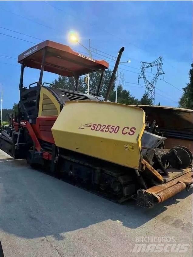 Dynapac sd2550 アスファルトフィニッシャ