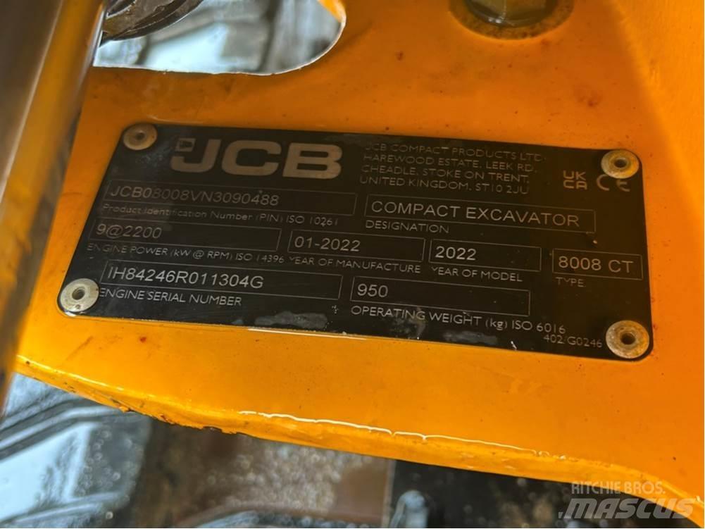 JCB MICRO 8008 ミニ油圧ショベル 7t以下（ミニユンボ・ミニディガー）