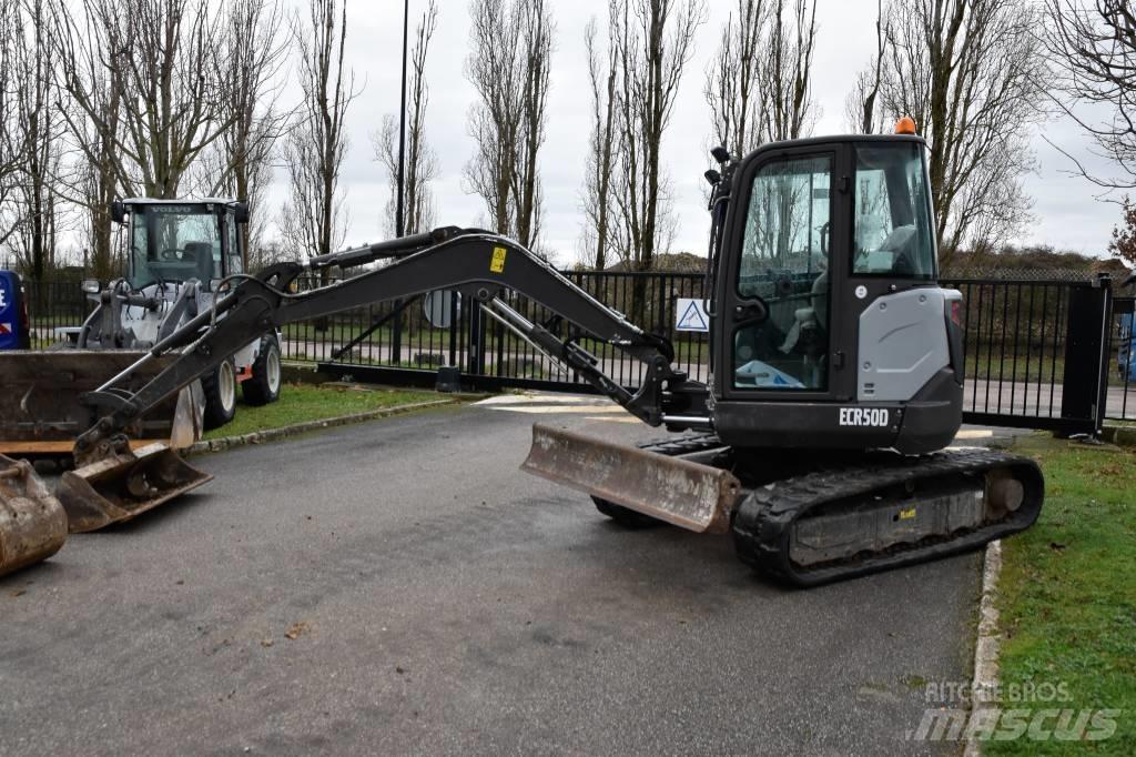 Volvo ECR 50 D ミニ油圧ショベル 7t以下（ミニユンボ・ミニディガー）