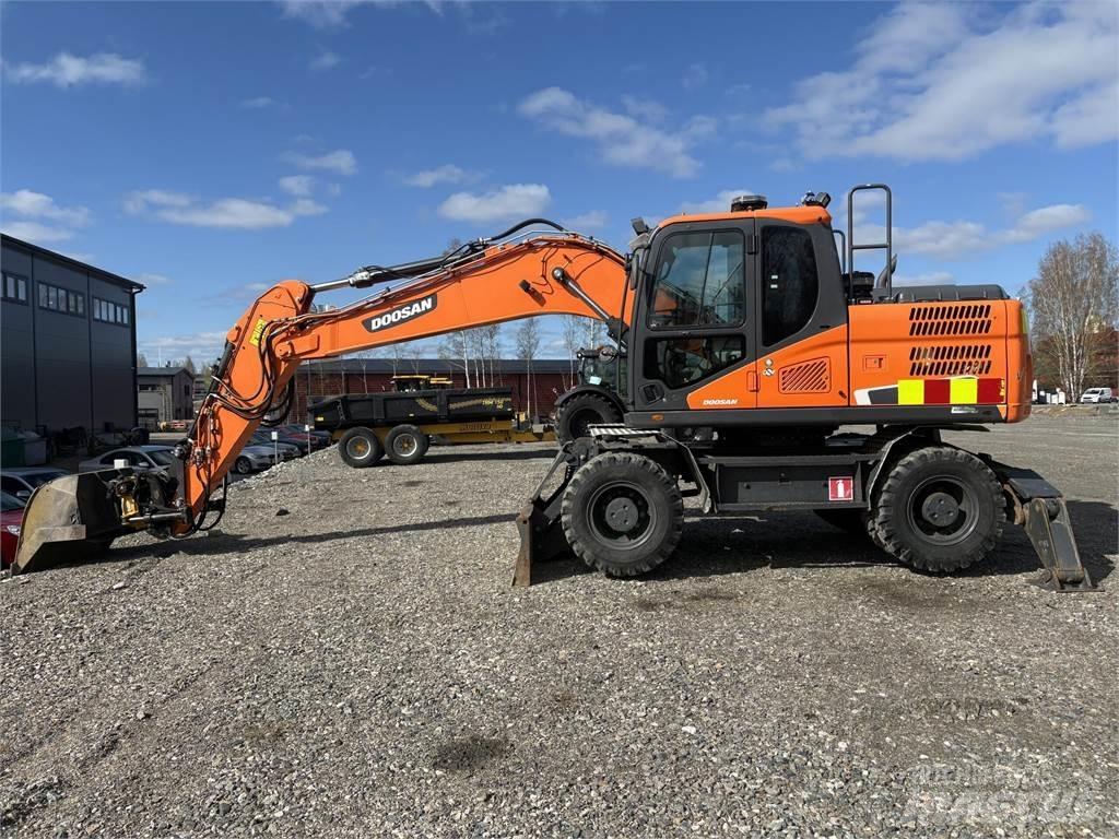 Doosan DX170W-5 ホイール式油圧ショベル（パワーショベル・ユンボ・バックホー）