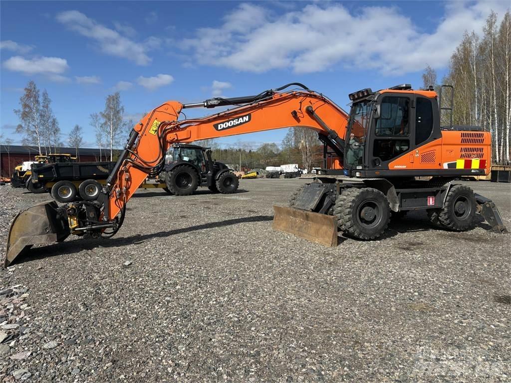 Doosan DX170W-5 ホイール式油圧ショベル（パワーショベル・ユンボ・バックホー）