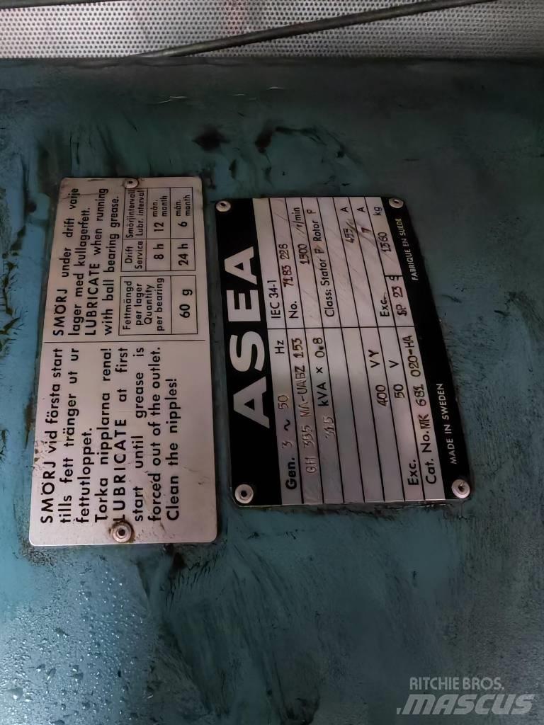 Asea 320kVA 295kW ディーゼル発電機