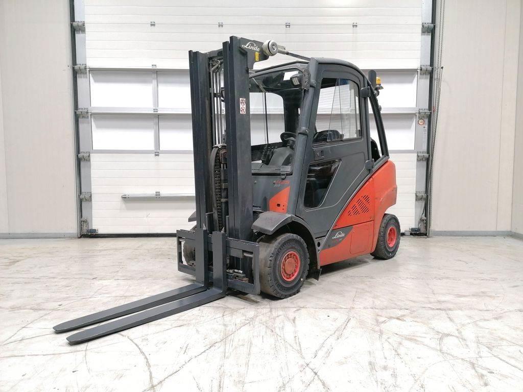 Linde H25T-02 LPGフォークリフト