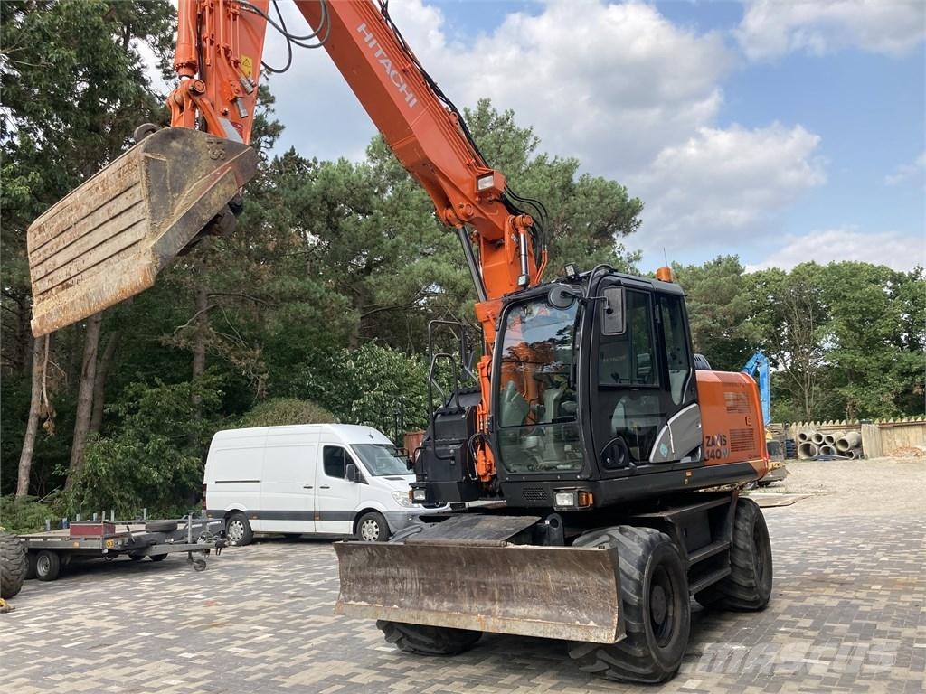 Hitachi ZX 140 W-5 ホイール式油圧ショベル（パワーショベル・ユンボ・バックホー）
