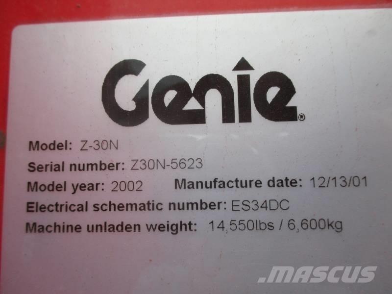 Genie Z 30 ブームリフト　屈伸型