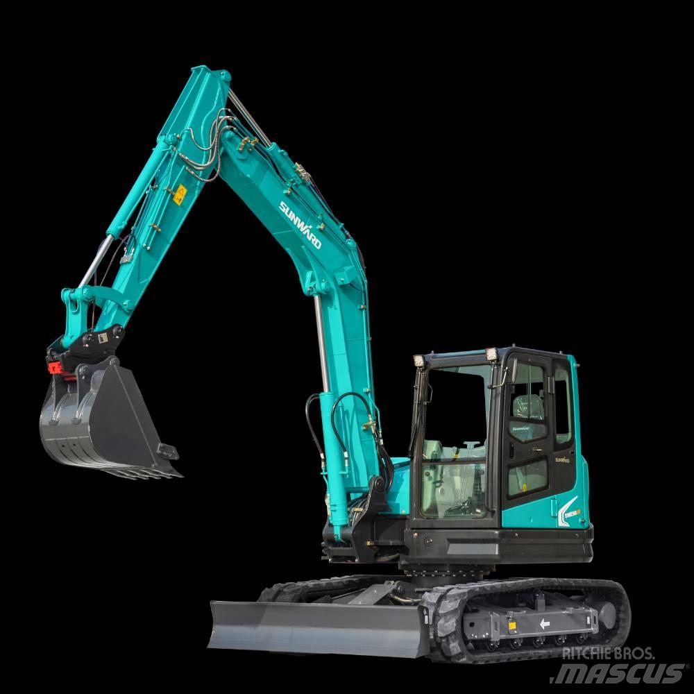 Sunward SWE 90 UF 中型油圧ショベル 7ｔ-12ｔ（ユンボ・パワーショベル・バックホー）