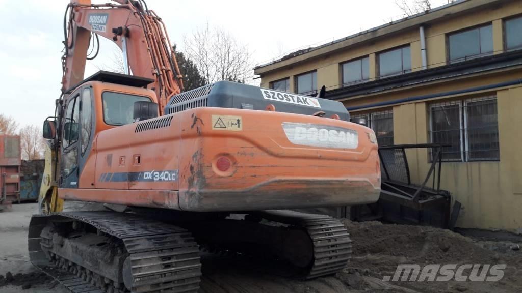 Doosan DX 340 LC 大型油圧ショベル12t以上（パワーショベル・ユンボ）