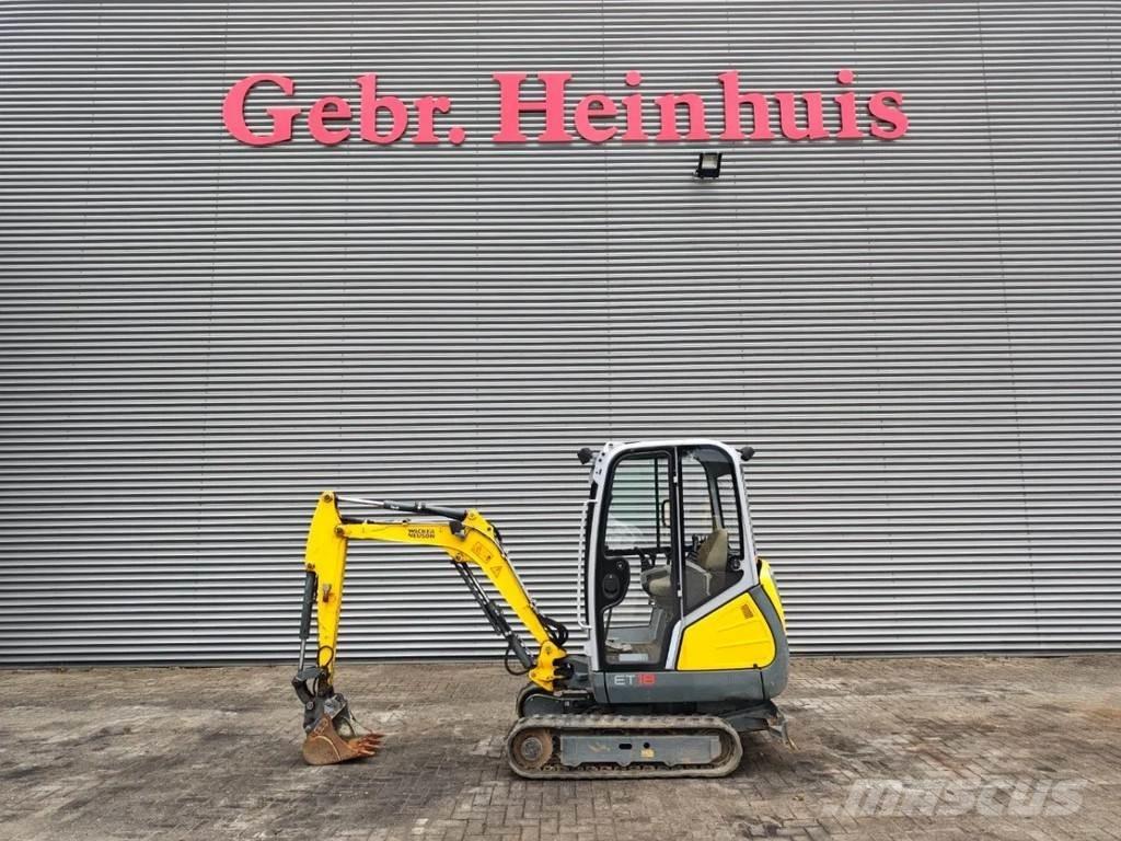 Wacker Neuson ET18 ミニ油圧ショベル 7t以下（ミニユンボ・ミニディガー）