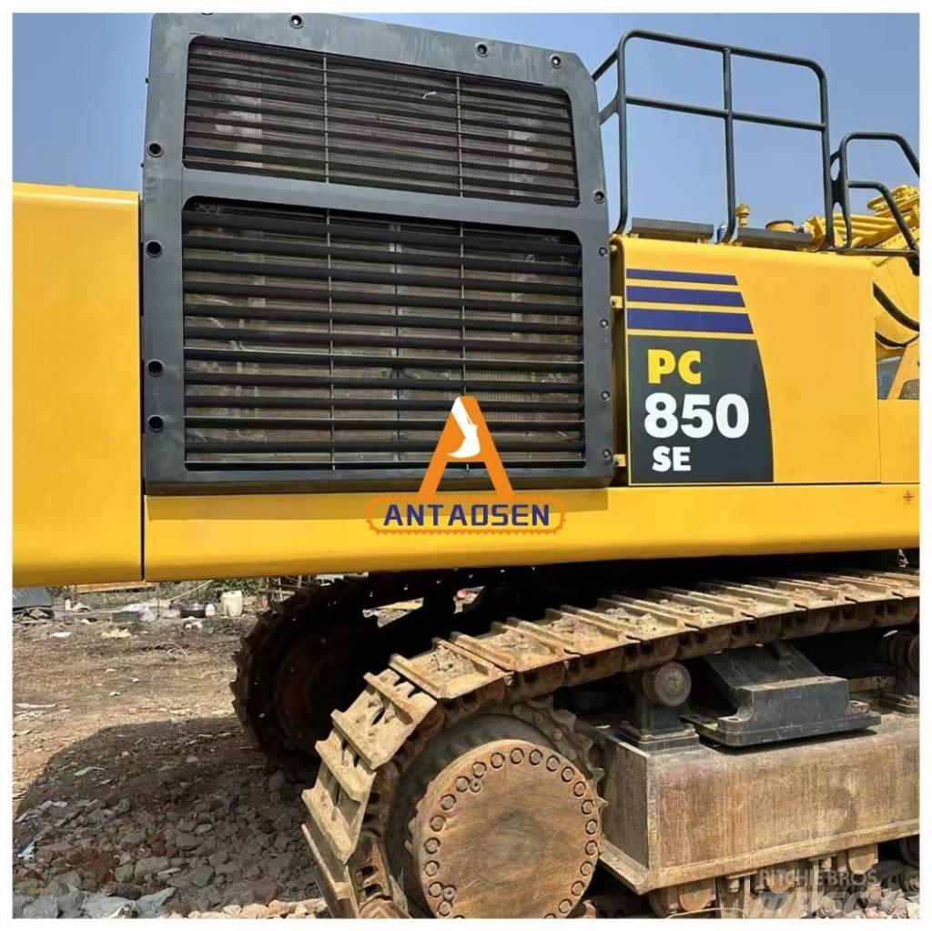 Komatsu PC 850-8 水陸両用油圧ショベル、ユンボ