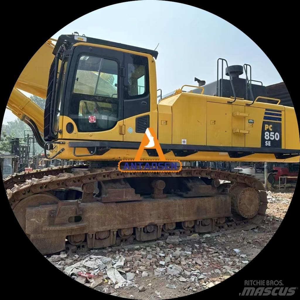 Komatsu PC 850-8 水陸両用油圧ショベル、ユンボ