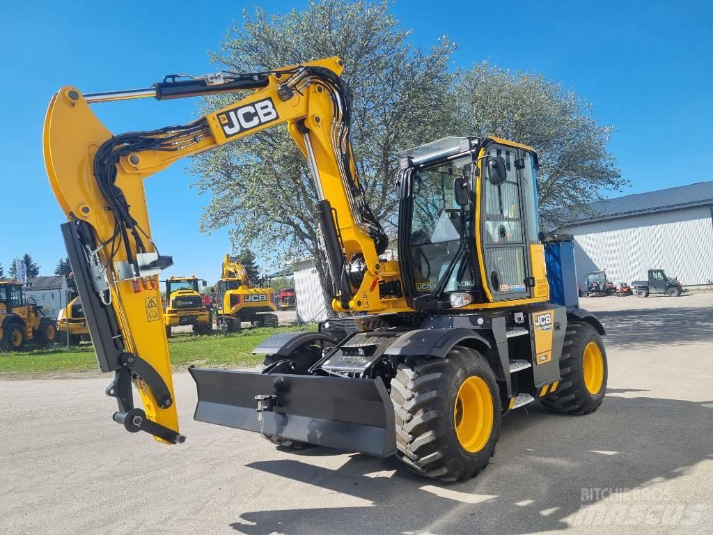 JCB Hydradig 110W ホイール式油圧ショベル（パワーショベル・ユンボ・バックホー）
