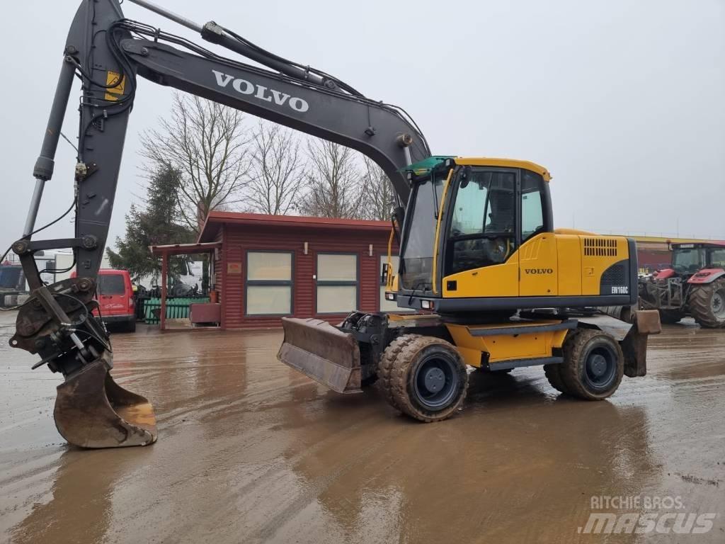 Volvo EW160 C Ii ホイール式油圧ショベル（パワーショベル・ユンボ・バックホー）