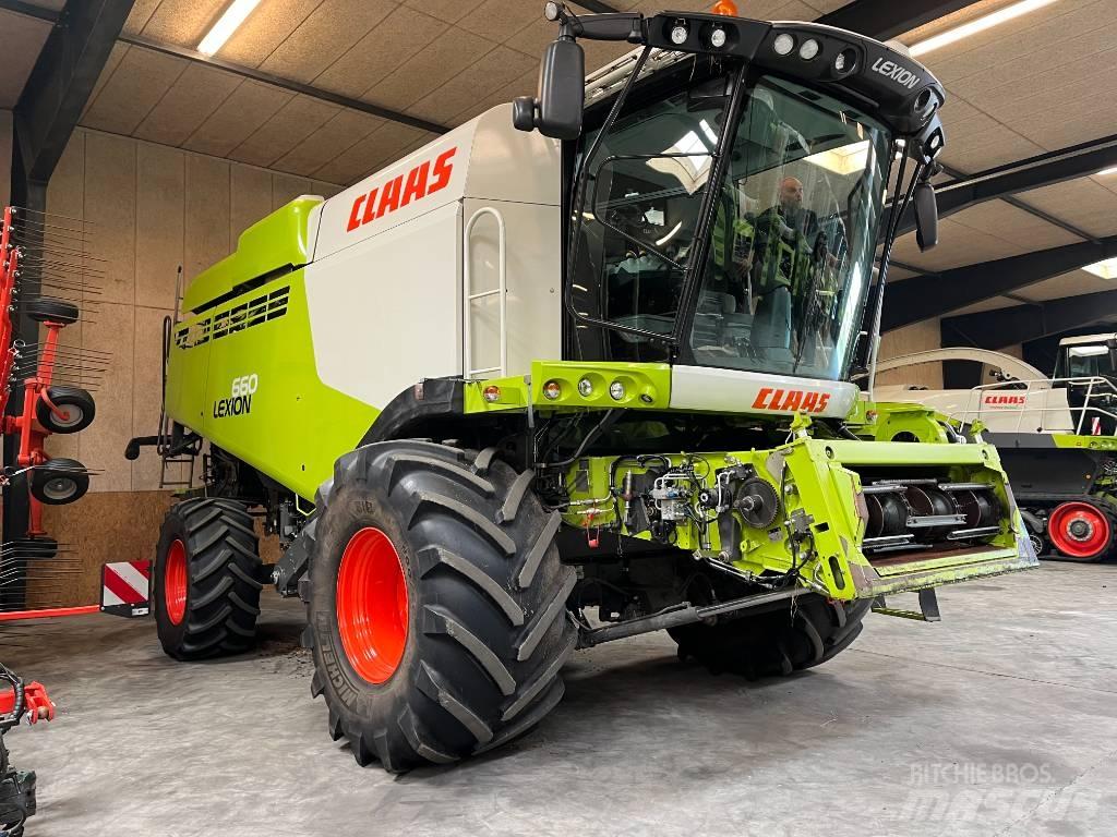 CLAAS LEXION 660 コンバイン
