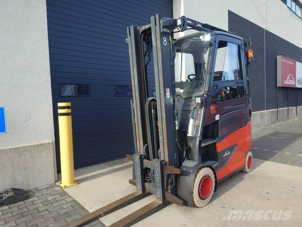 Linde E30/600HL/387 バッテリーフォークリフト
