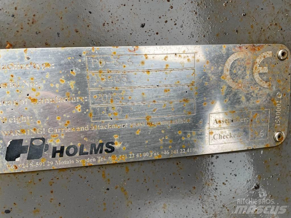 Holms PD 3,6 スノーブレードとプラウ