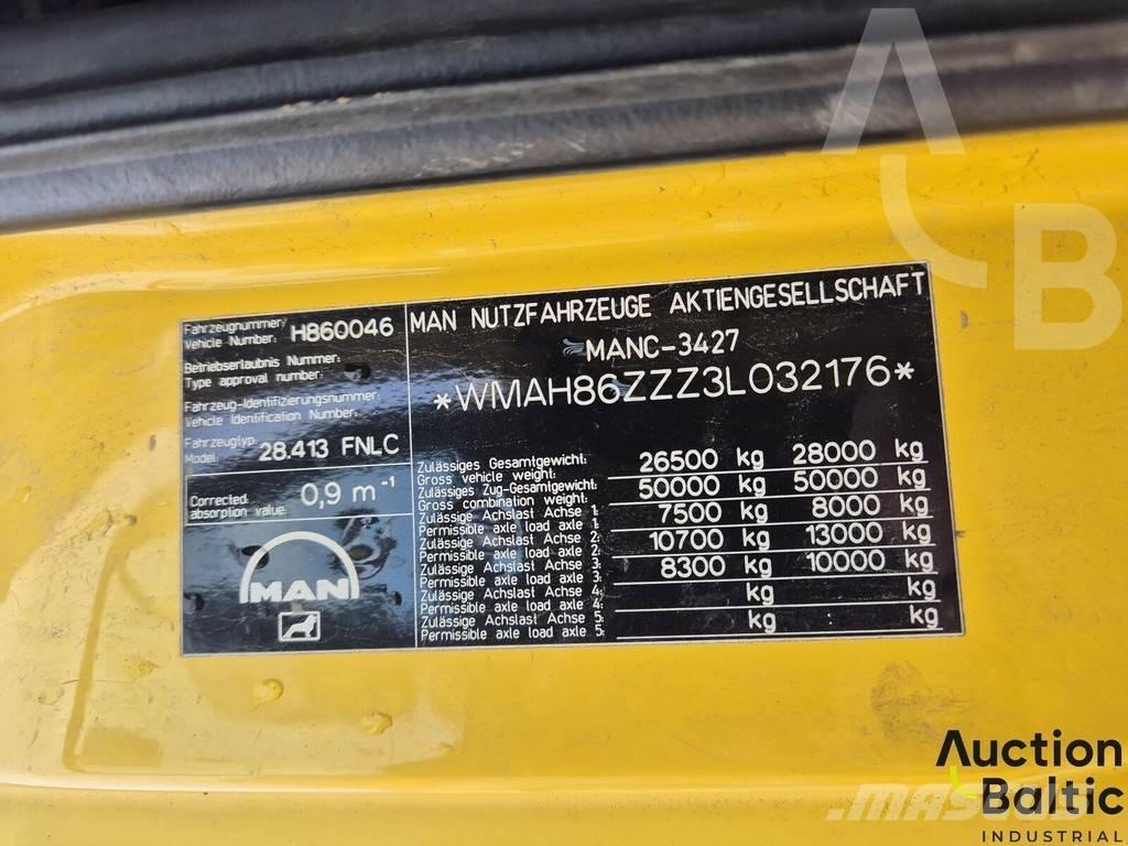 MAN TGA28.410 ダンプ