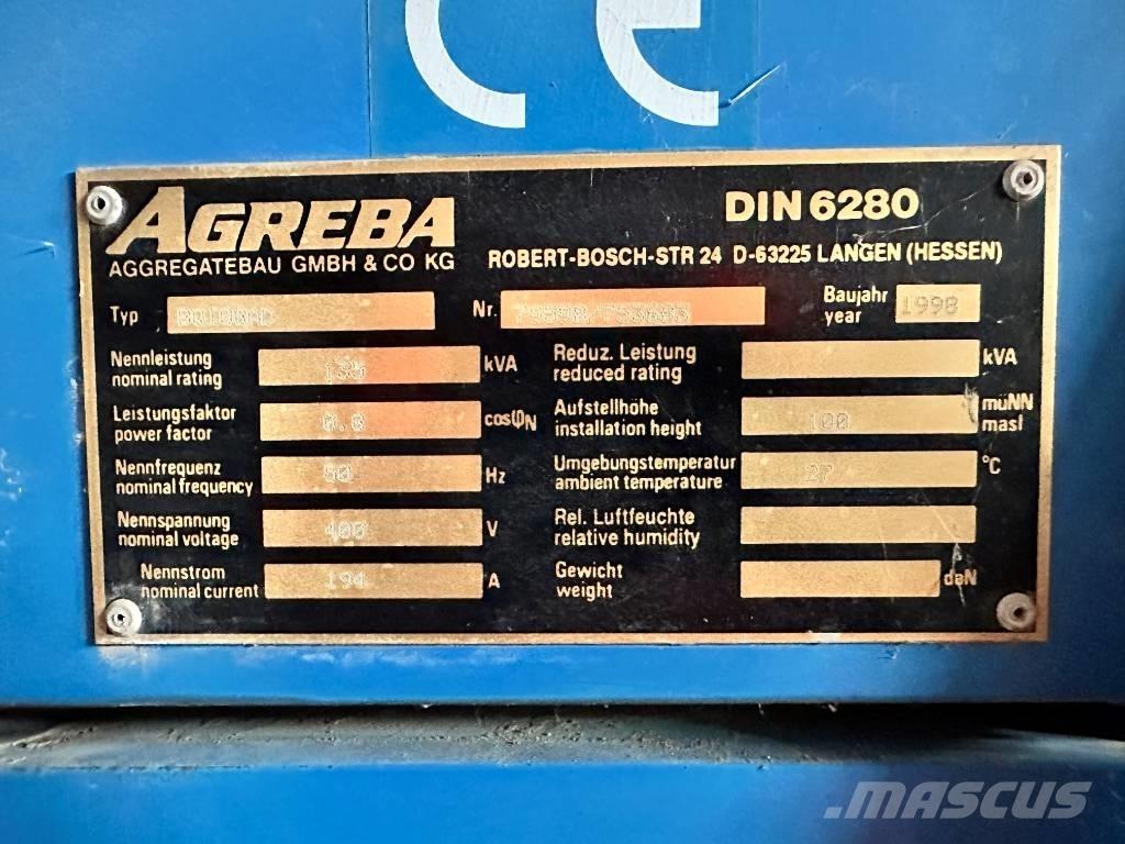 Cummins Agreba ディーゼル発電機