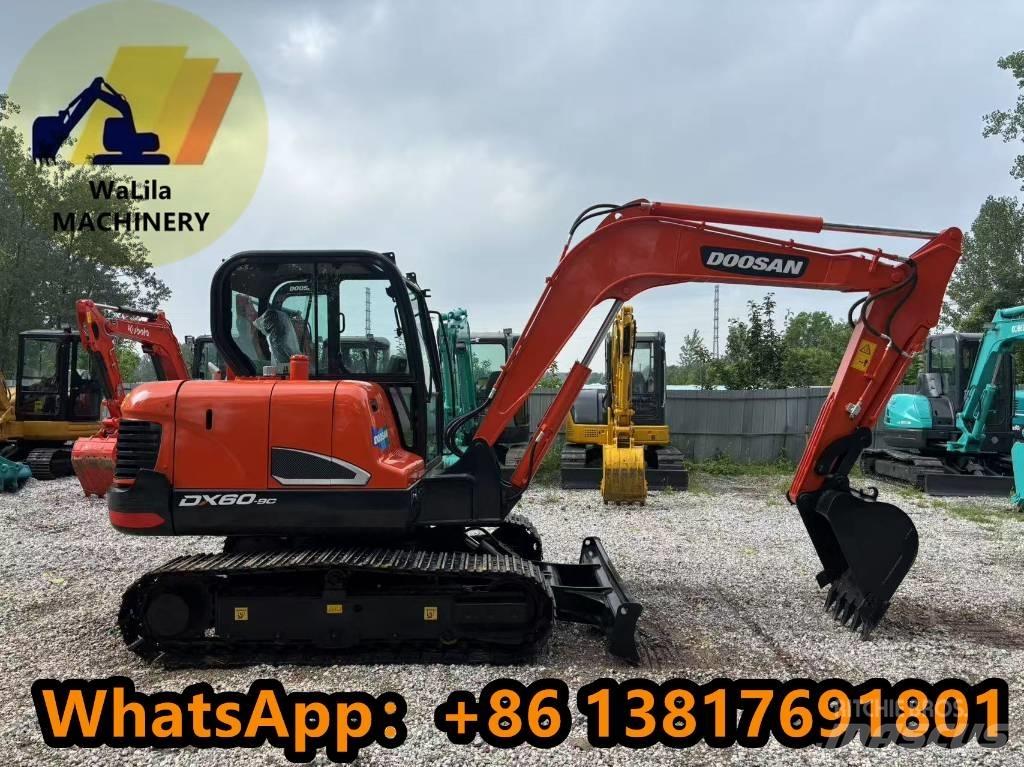 Doosan DX 60 ミニ油圧ショベル 7t以下（ミニユンボ・ミニディガー）
