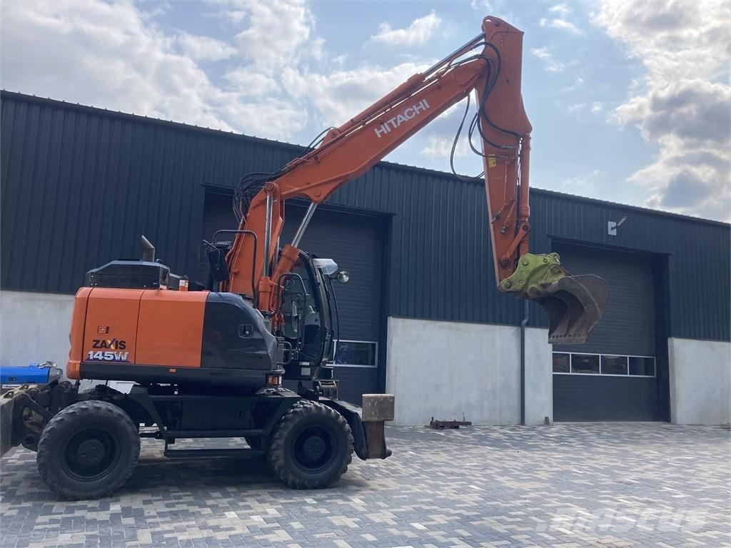 Hitachi ZX 145 W-6 ホイール式油圧ショベル（パワーショベル・ユンボ・バックホー）